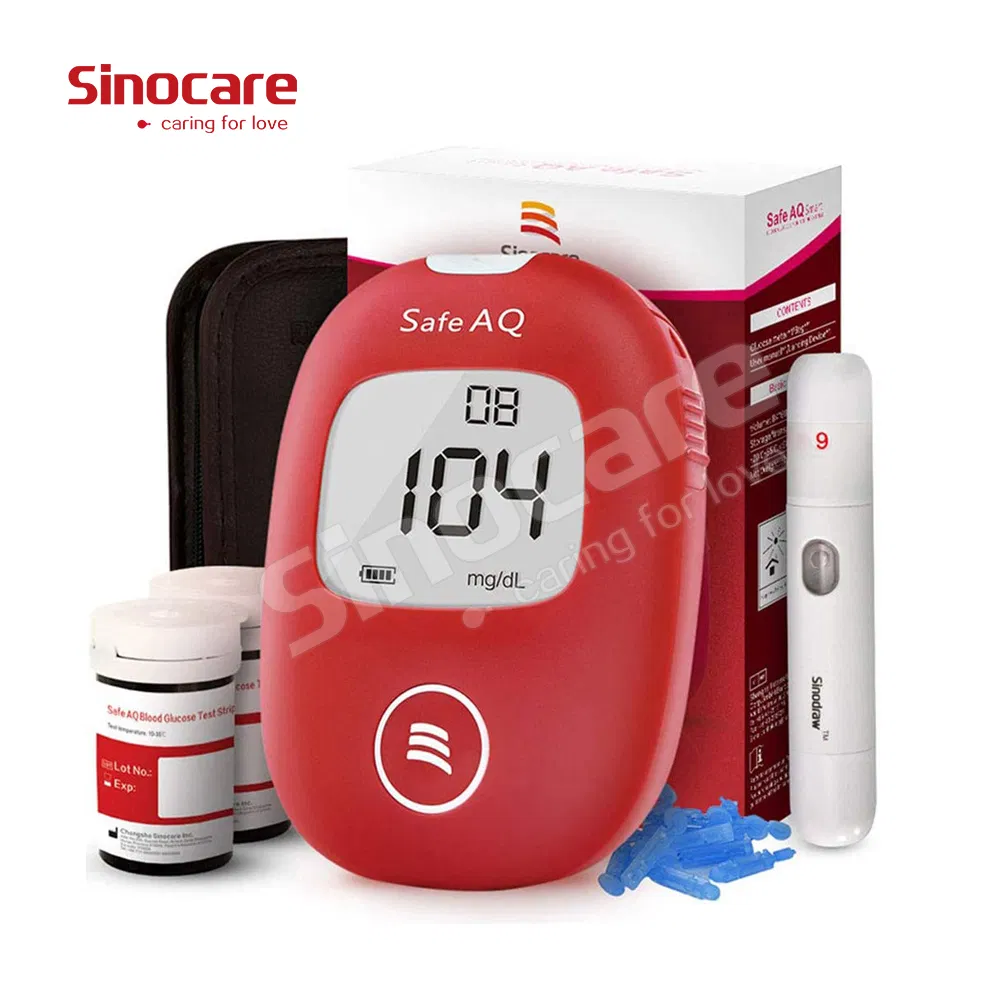 Sinocare Glucose Meter Digital Test Strips Glucometer Smart Price Diabetes Glucose Meter Monitors