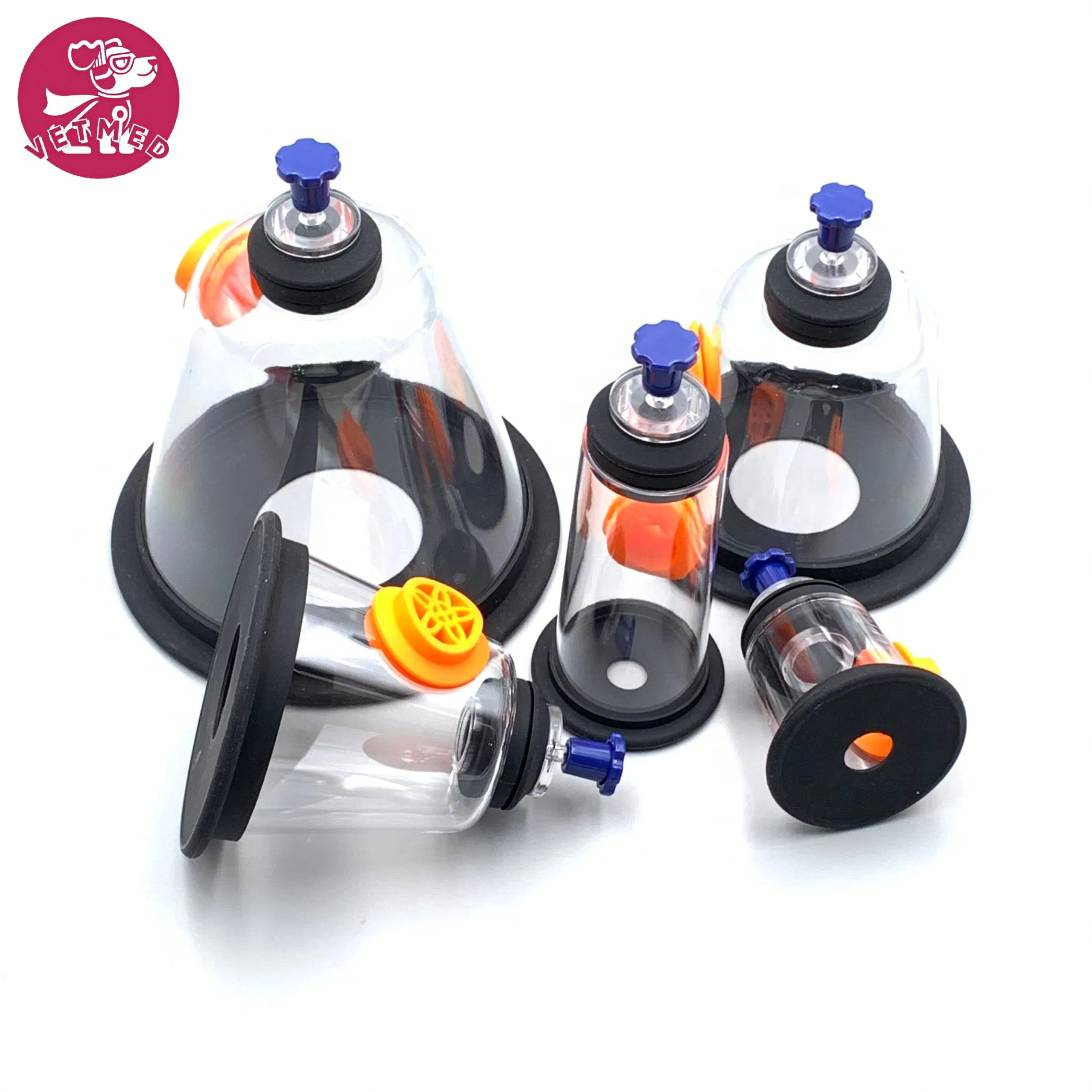 Veterinary Oxygen Mask Pet Oxygen Therapy Mask Breathing Kit for Animal Health