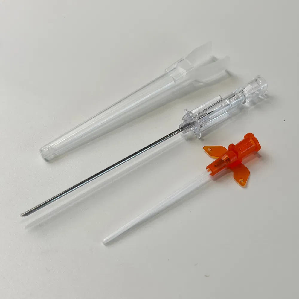 Sterile Winged Butterfly IV Catheter for Safe Medical Procedures