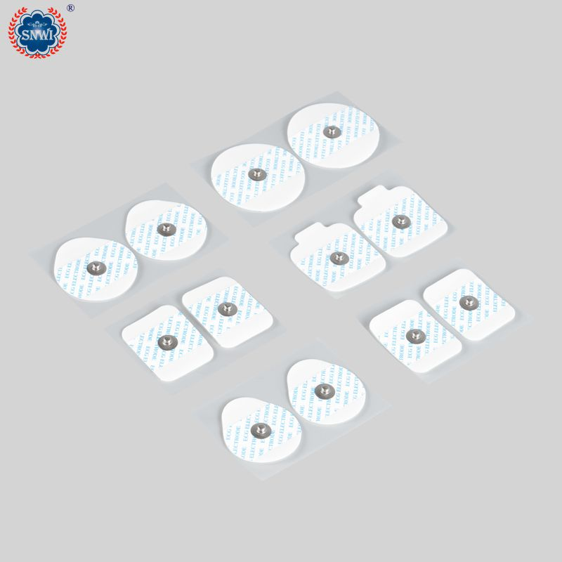 Medical Disposable High Permeability Superior Eletrical Performance PE Foam Backing ECG Electrode
