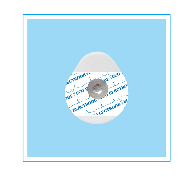 Disposable Foam Nonwoven ECG Electrode/ECG Chest Electrodes/EKG Monitoring Electrode/ECG Electrode Pad