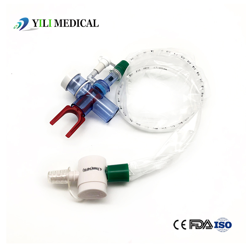 Medical 24h/72h Closed Suction Catheter T-Option for Adult for Child Pespiratory Anesthesia