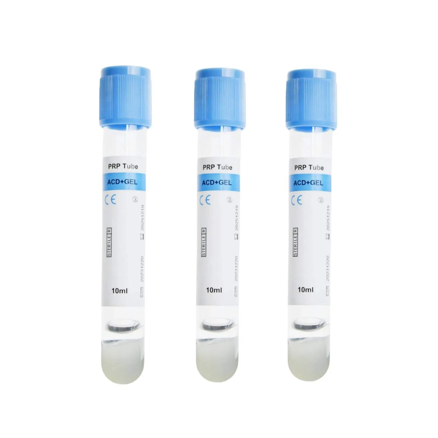 Medical Sterile 10ml Platelet Rich Plasma Tube Prp Blood Collection Tubes Acd Gel Prp Tube