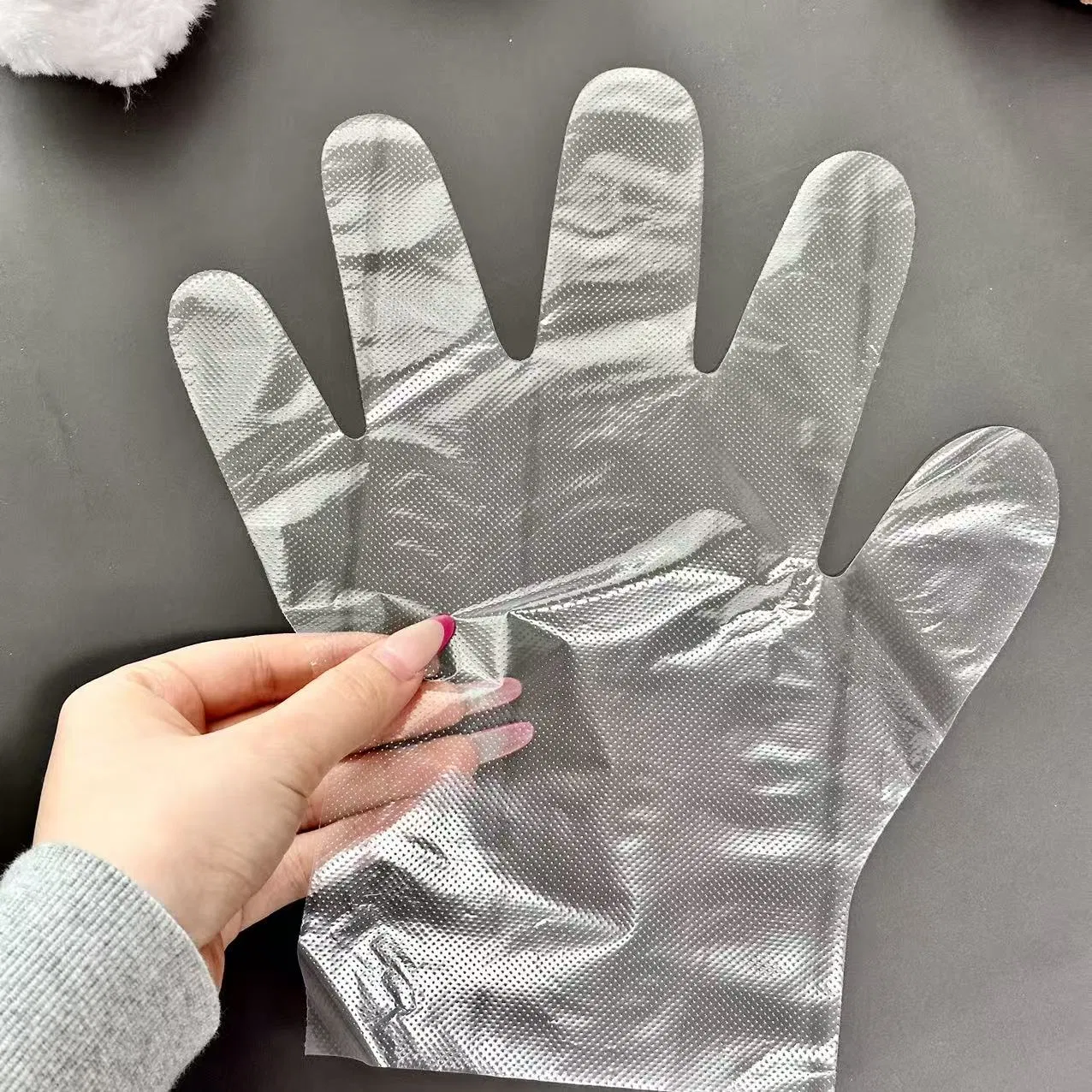 100 PCS Pack Disposable Gloves Assorted Sizes for Home and Commercial Cleaning