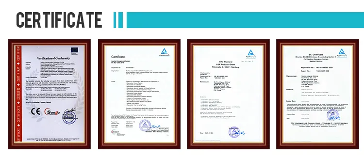 Product Certifications CE ISO