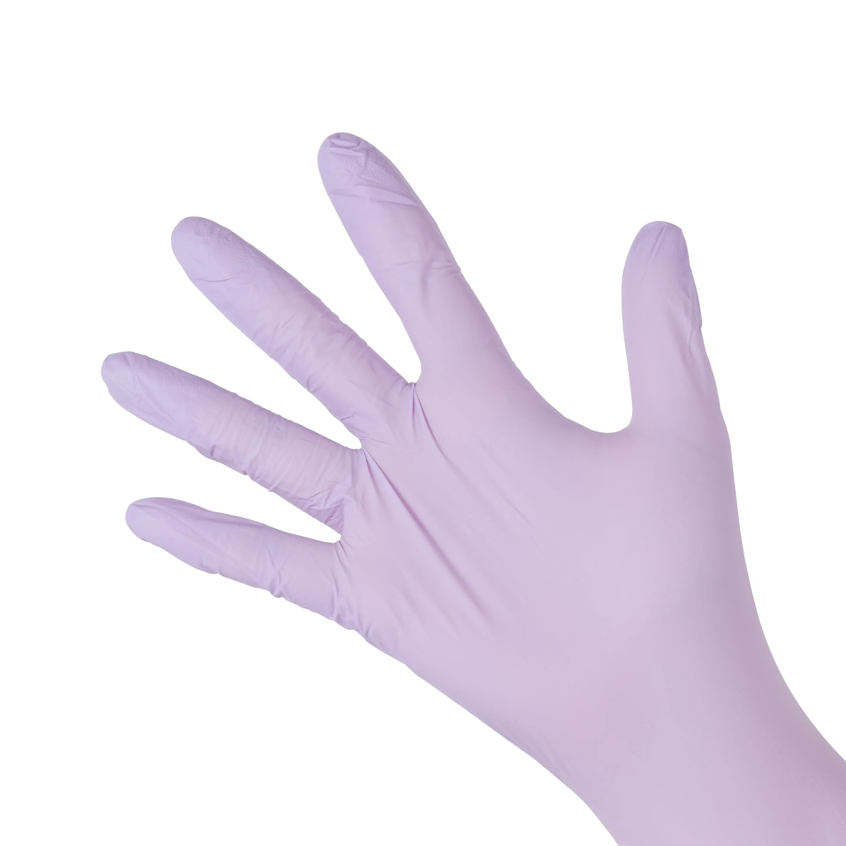 Disposable Industrial Electronics Purple Nitrile Glove