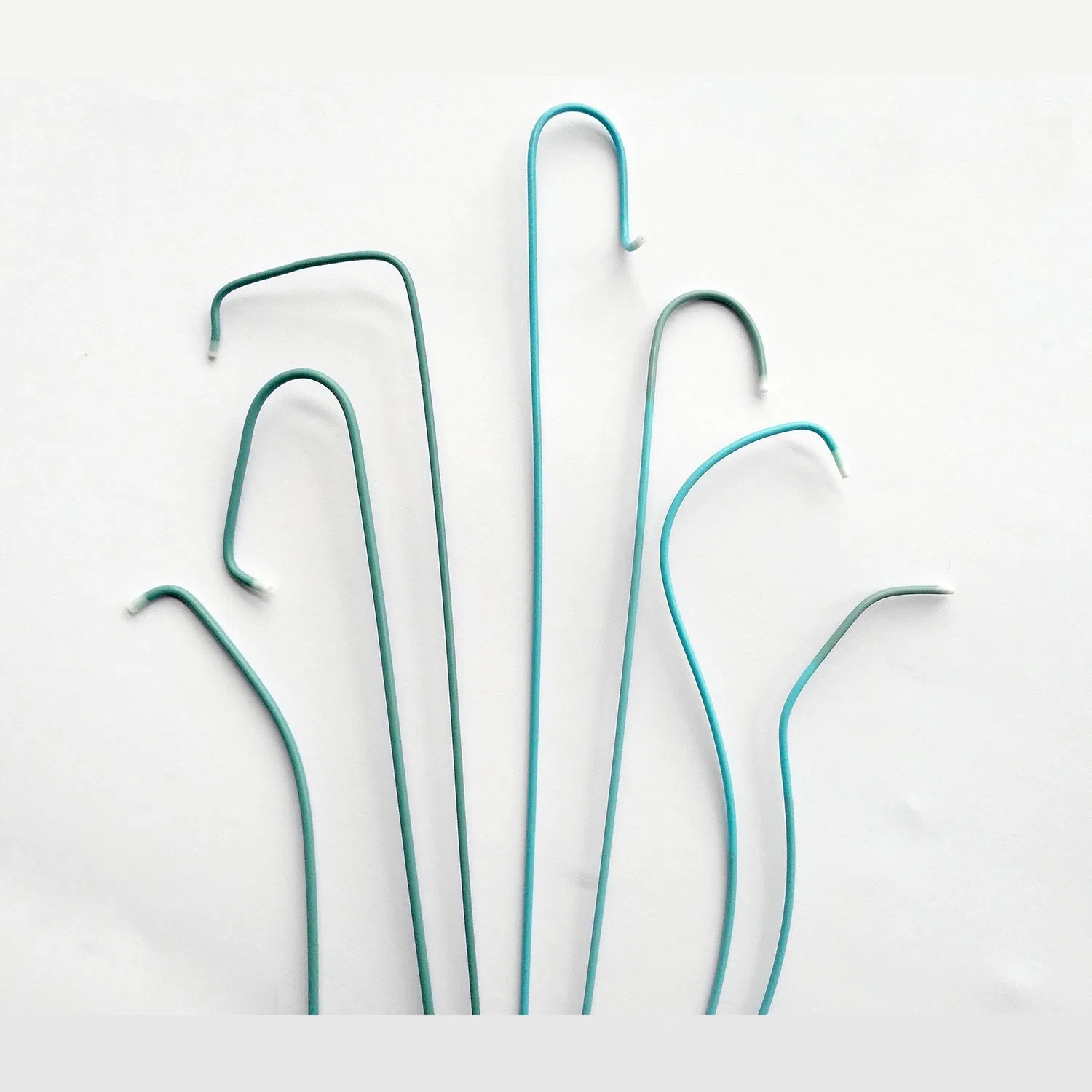 Pig Tail TIG Angiographic Catheters with 9 Side Holes