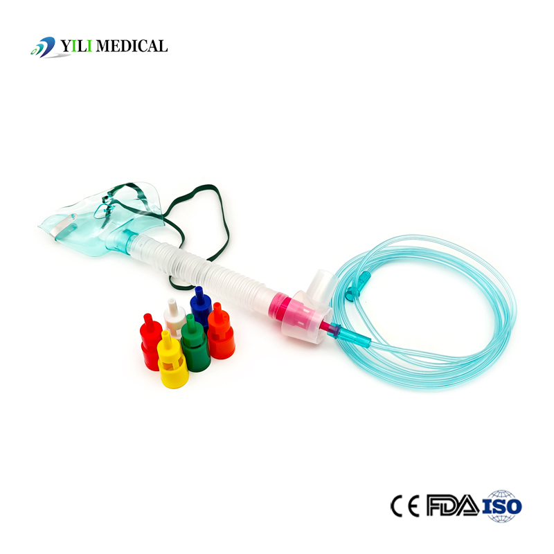 Yili Medical Oxygen Mask Manufacturer Supply Medical Device Adjustable Venturi Oxygen Mask
