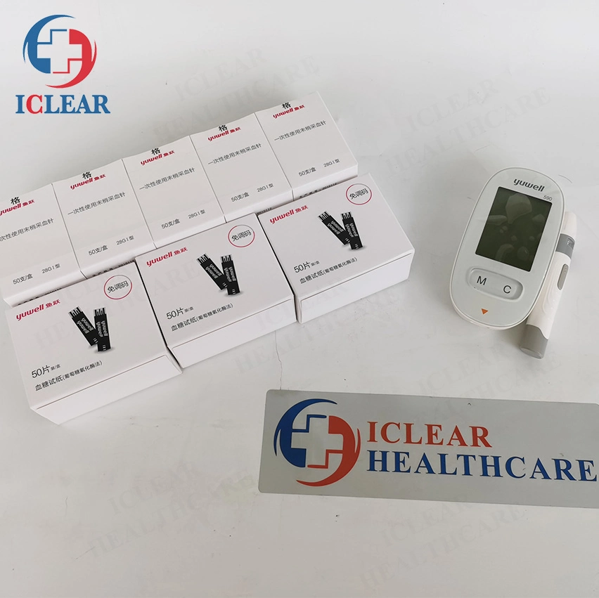 Yuwell 590 Blood Glucose Monitor with Test Strip