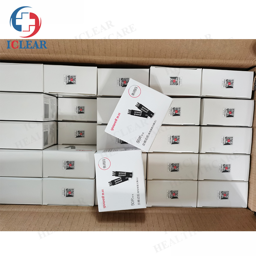 Yuwell 590 Blood Glucose Monitor with Test Strip