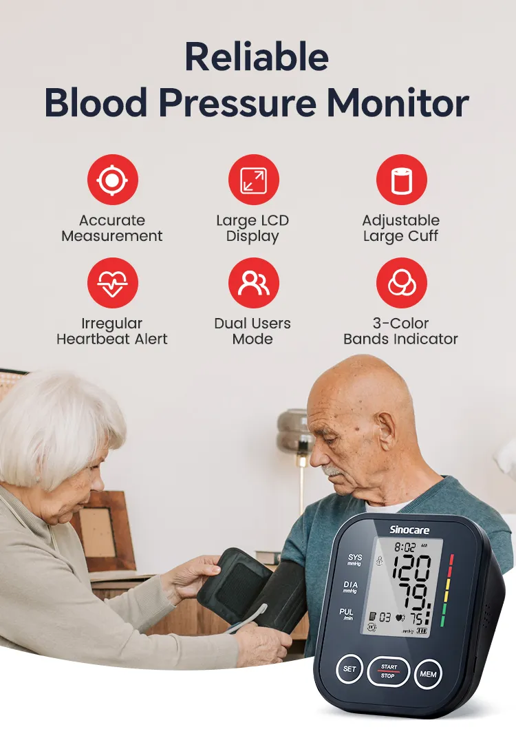 Upper Arm Type Digital Automatic Blood Pressure Monitor