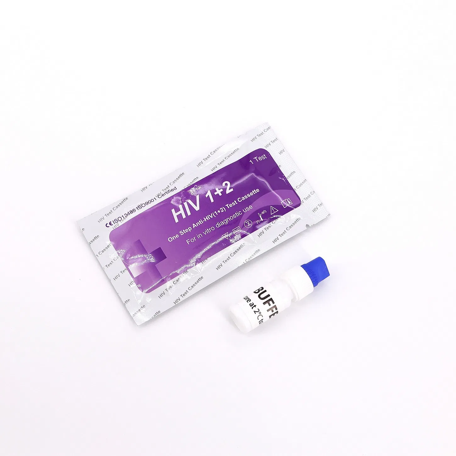 Medical Disposable Rapid Diagnostic Antibody/ Antigent One Step HIV Test Strip/Cassette Kit with CE/ISO