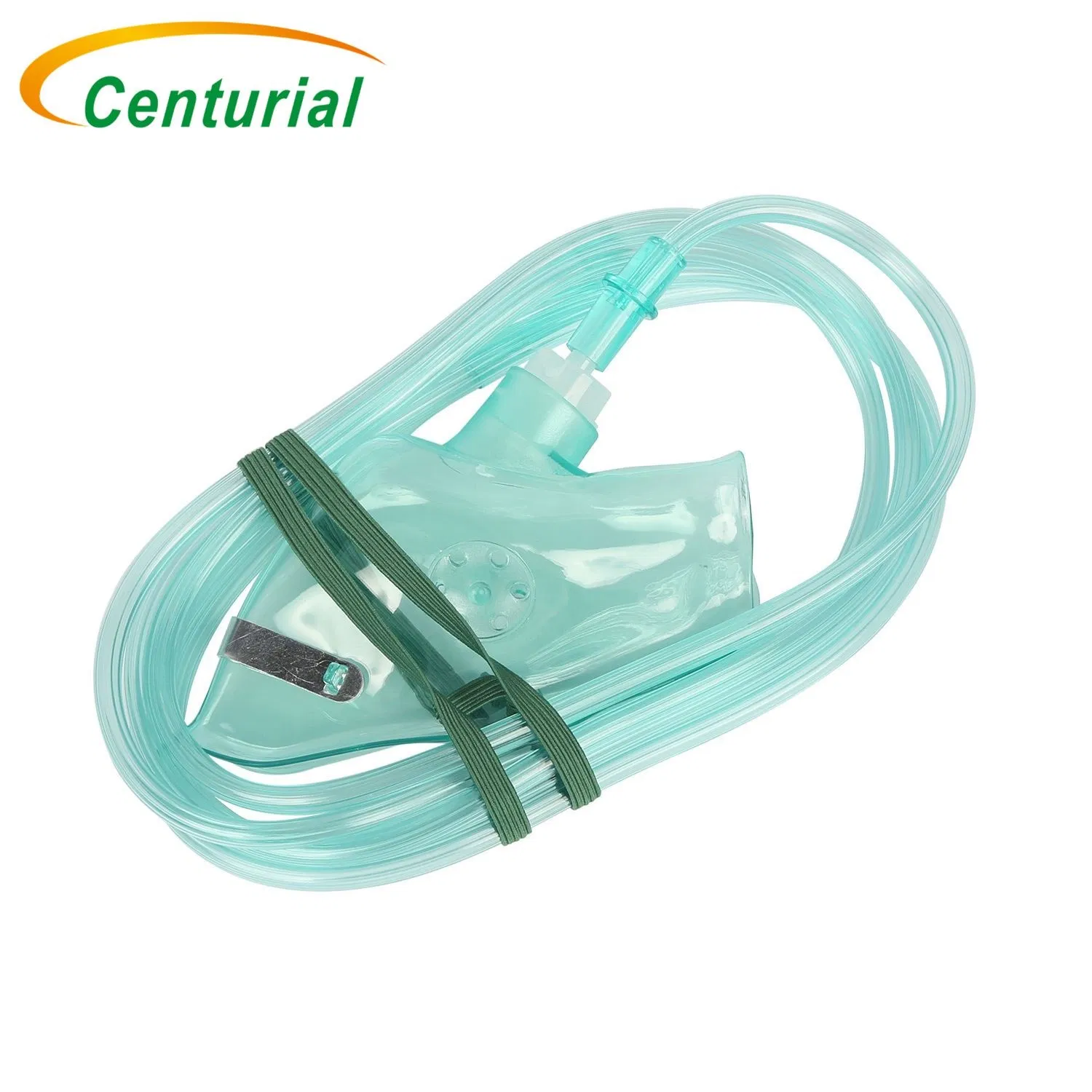 Hot Selling Medical Grade PVC Oxygen Mask Adult Disposable Portable Oxygen Mask
