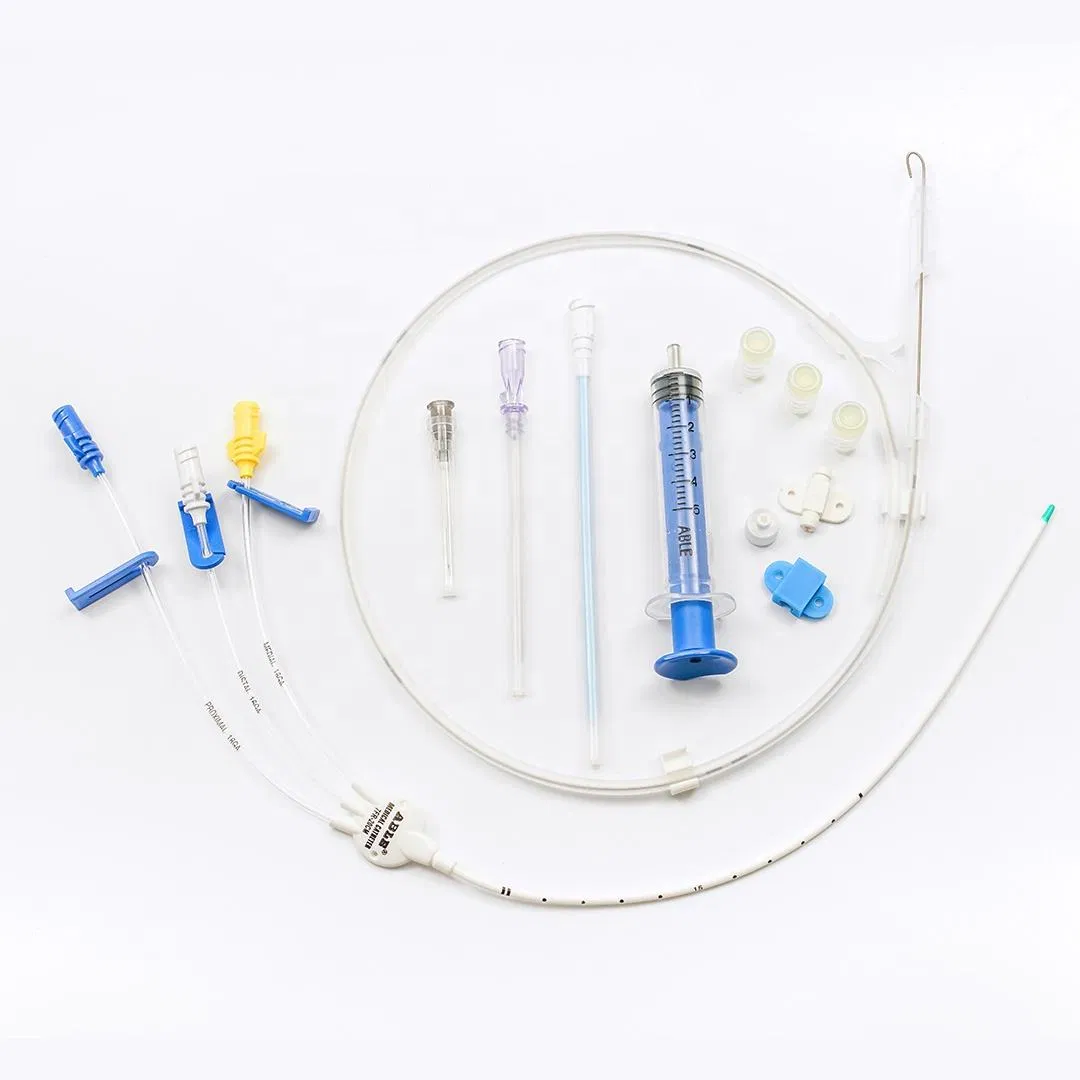 Pediatric and Adult Central Venous Catheter CVC Kit for Anesthesia