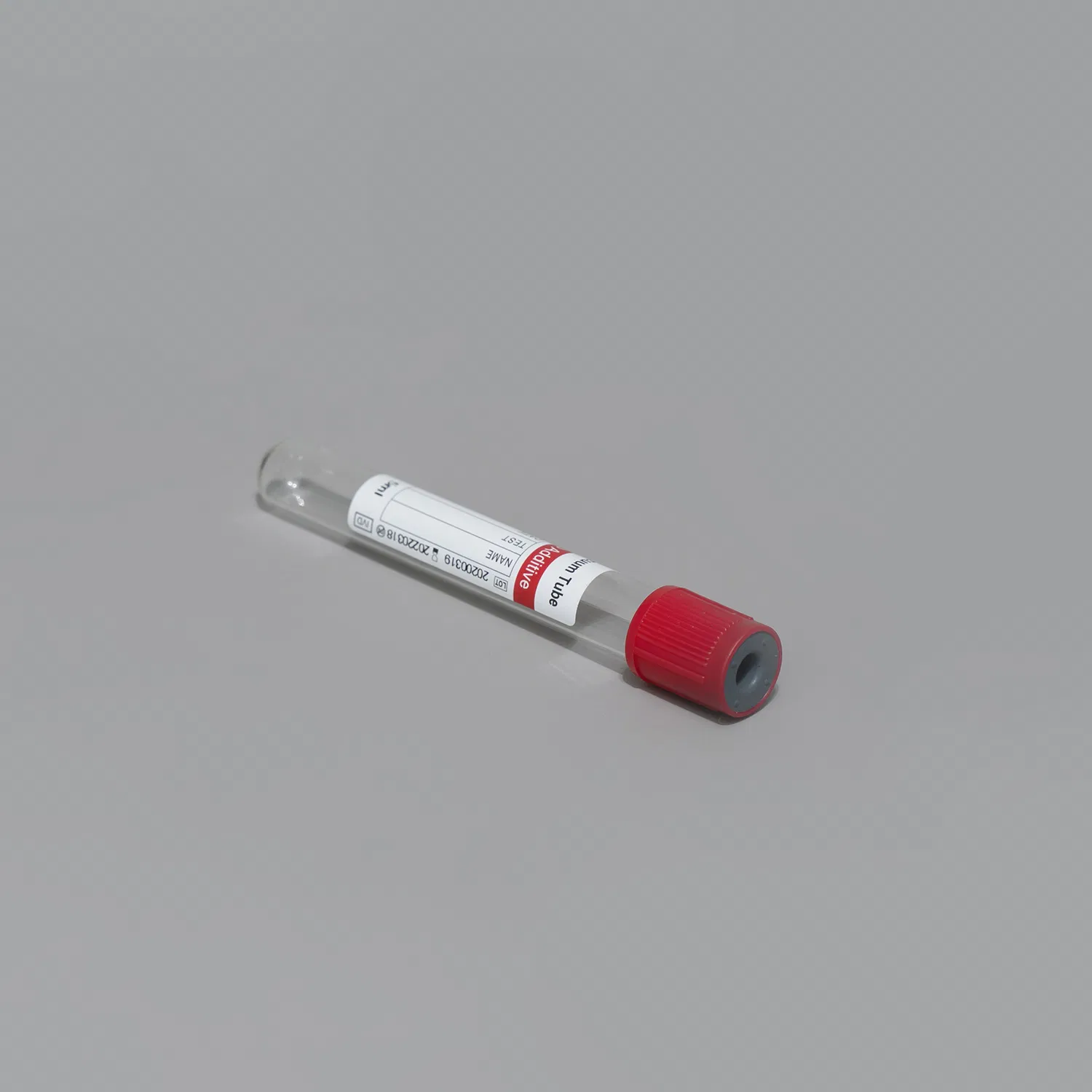 Plain Tube Vacuum Blood Collection Tube of Disposable Medical Supplies