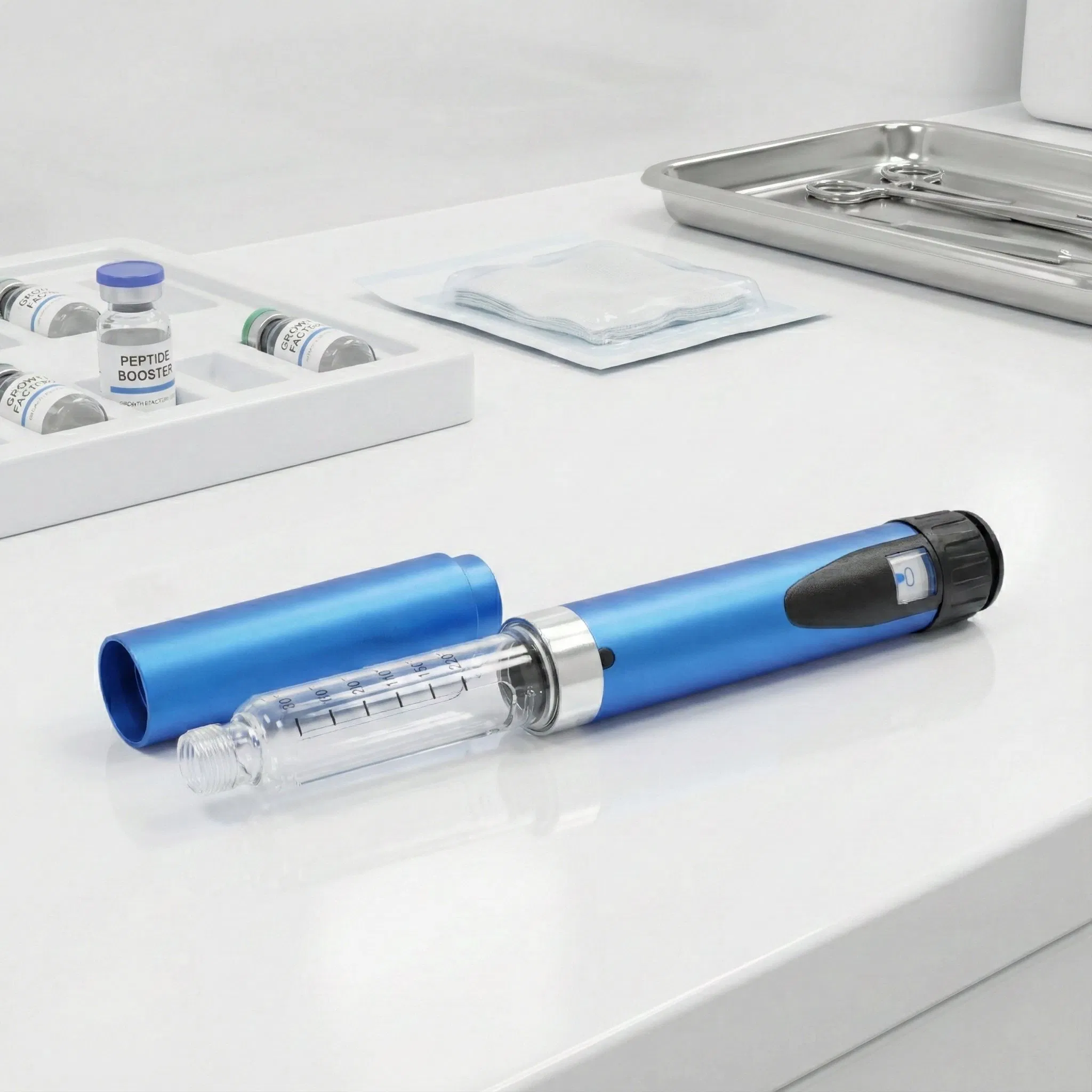 Reusable Insulin Pen Price OEM Branding &amp; Scale Customization Insulin, Peptide &amp; Biologic Use