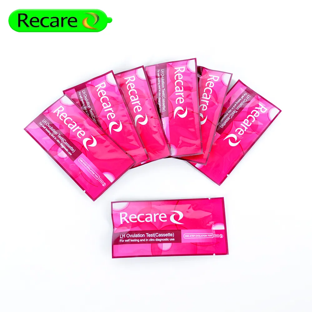 CE Approved quick test diagnostic kit colloidal gold at home ovulation test kit