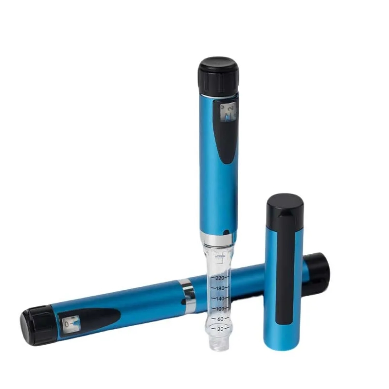 Auto Injector Pen Automatic Precision Metal Reusable Home Medical Use