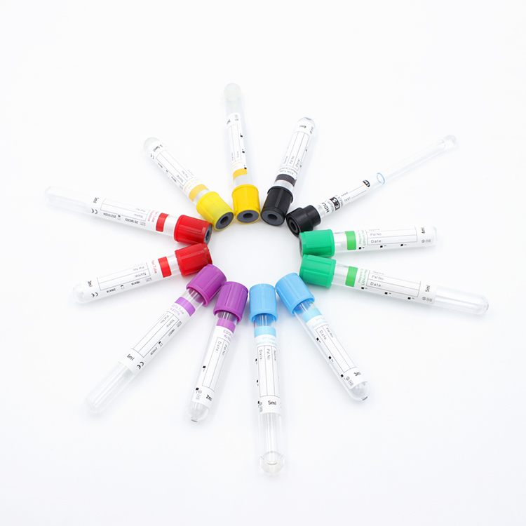 Disposable Medical Test Pet Glass Plain/Procoagulation/Gel&amp; Clot Activator/ Glucose/PT/Heparin/EDTA K2 K3/ESR Vacuum Blood Collection Tube