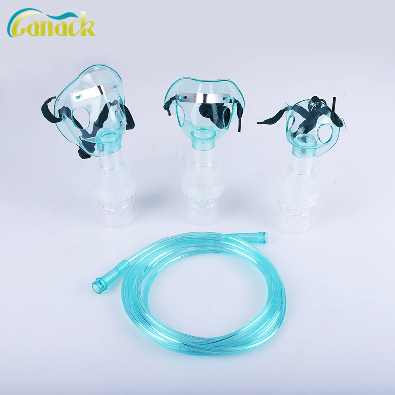 Disposable Oxygen Mask with Connecting Tube