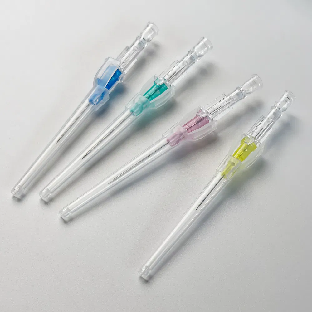 Comfortable Injection IV Catheter for Therapy Use 14G-26g Diameter