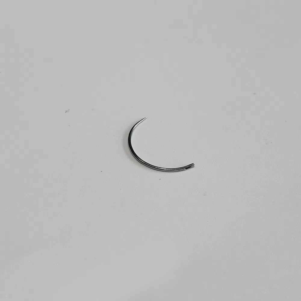 Disposable Medical Suture Needle with Eye for Cardiac Surgery, Sterile 8-Pack, Stainless Steel Hospital Surgical Supply