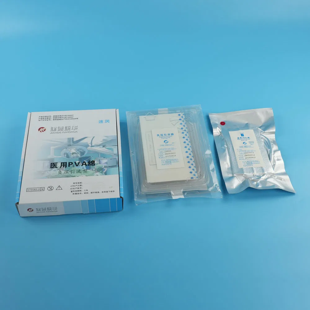 Khf Negative Pressure Suction Hemovac Drainage Device for Treatment Difficult Heal Wounds