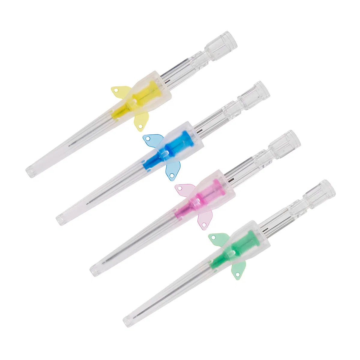 Medical All Size Types Disposable Sterile IV Small Wing Cannula / Catheter