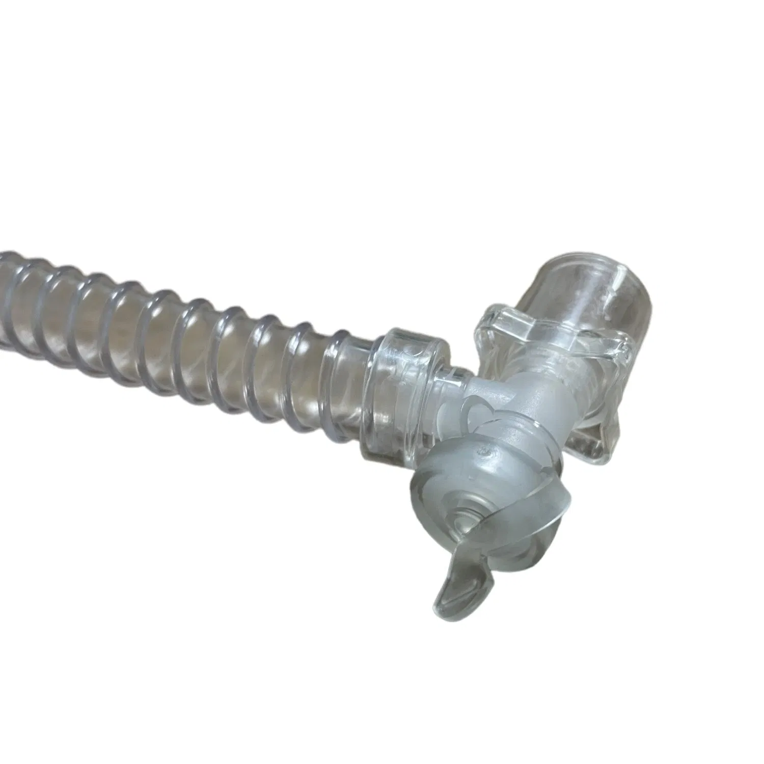 Disposable Smooth Ventilator Anesthesia Circuits Elbow Connector Catheter Mount