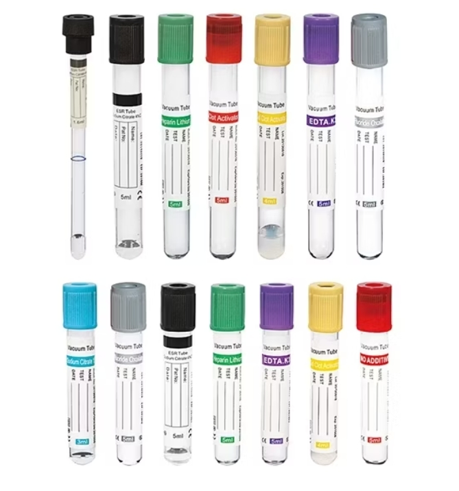 Disposable EDTA Tube Vacuum Blood Collection Tube/EPS Tray/Rubber Stopper/Vacuum Blood Collection Tube