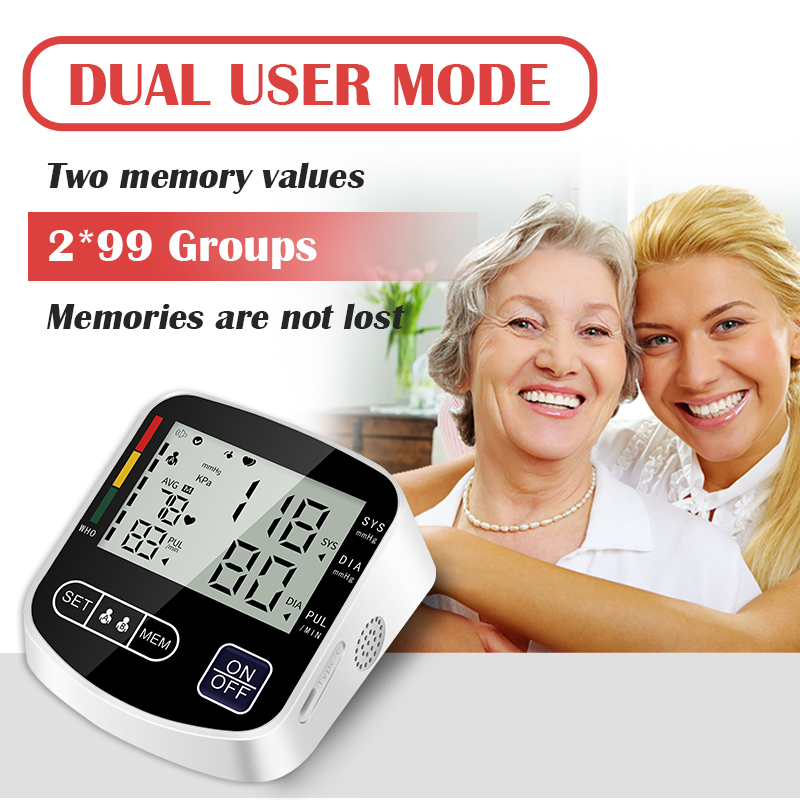 Bp06 Upper Arm Digital Blood Pressure Monitor Sphygmomanometer