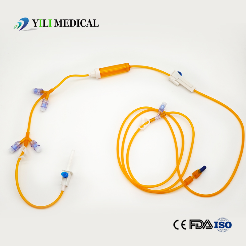 Factory Wholesale High Quality Sterile IV Infusion Set Medical Equipment Surgical Equipment Disposable Light-Proof Infusion Set with CE, ISO