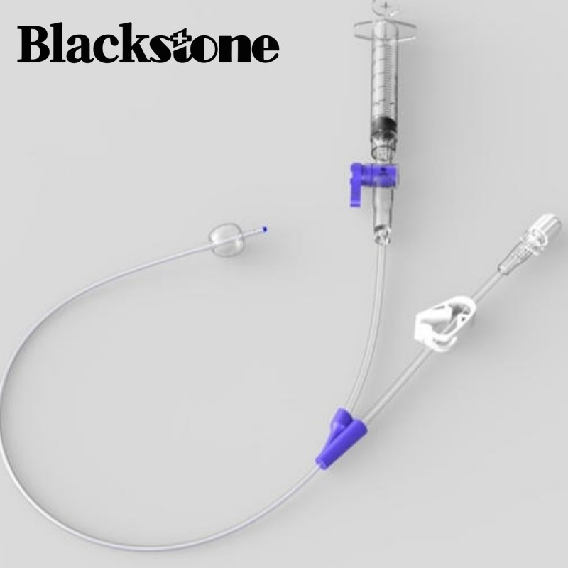 CE Silicone 5fr/7fr Soft Disposable Hsg Catheter for Tubal Angiography