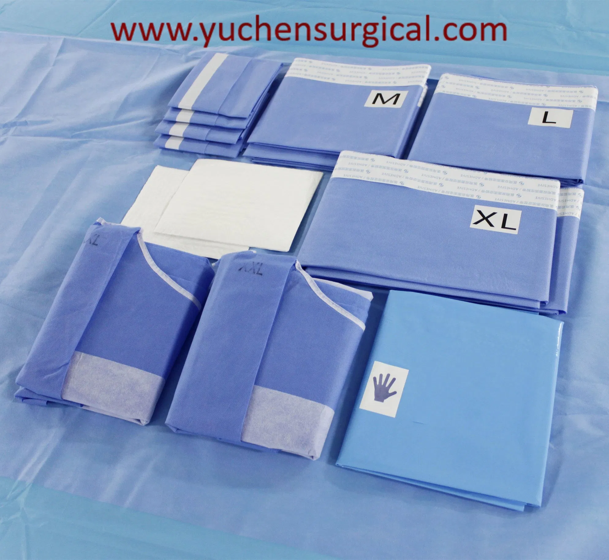 Hot Sale Disposable Sterile Universal Surgical Drape Pack Kits