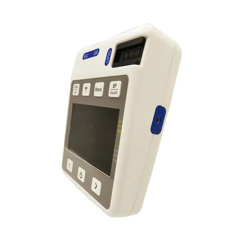 New Product 4in1 Multi- Function Analyzer Blood Glucose Monitor, Uric Acid, Cholesterol, Blood Pressure Monitor