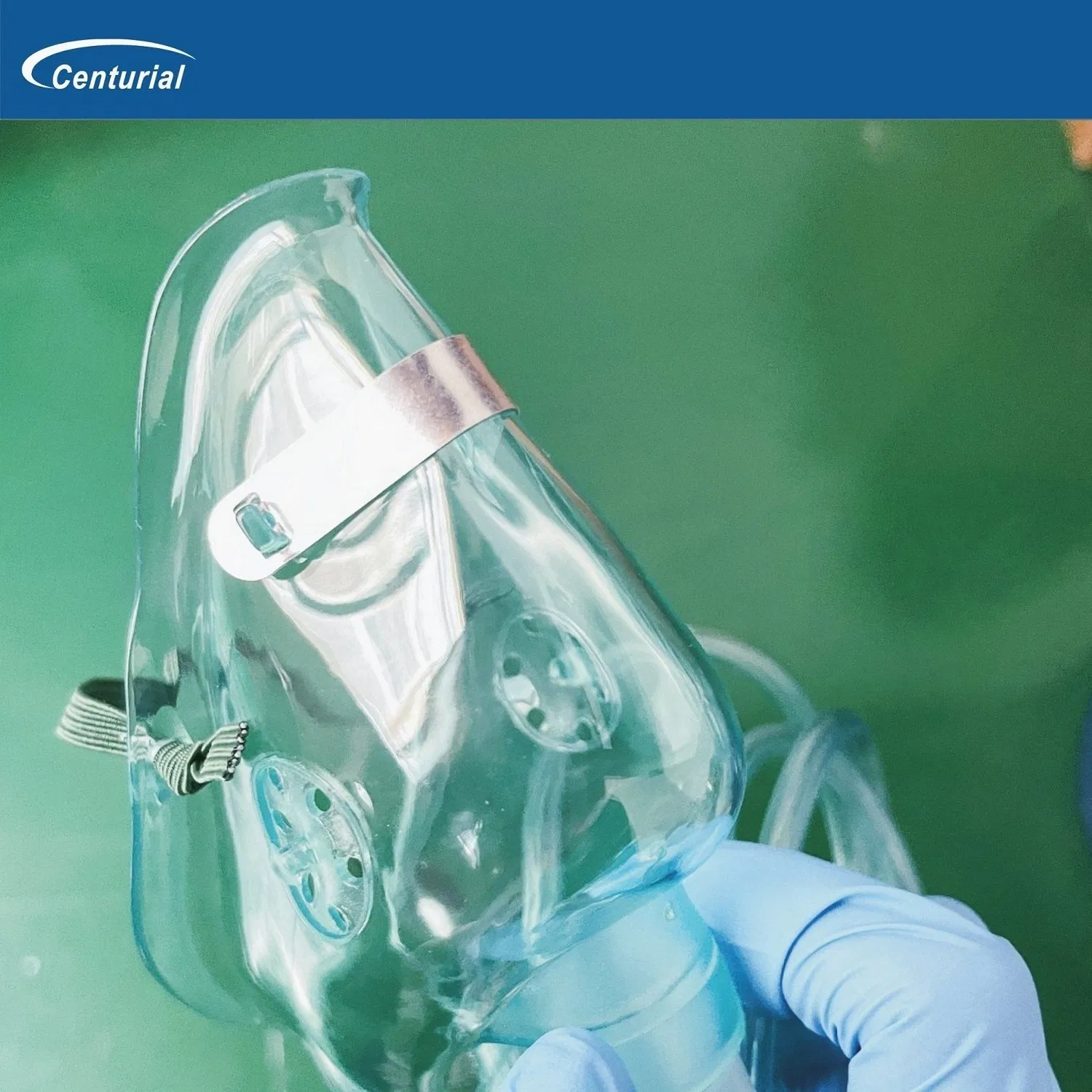 Hot Selling Medical Grade PVC Oxygen Mask Adult Disposable Portable Oxygen Mask