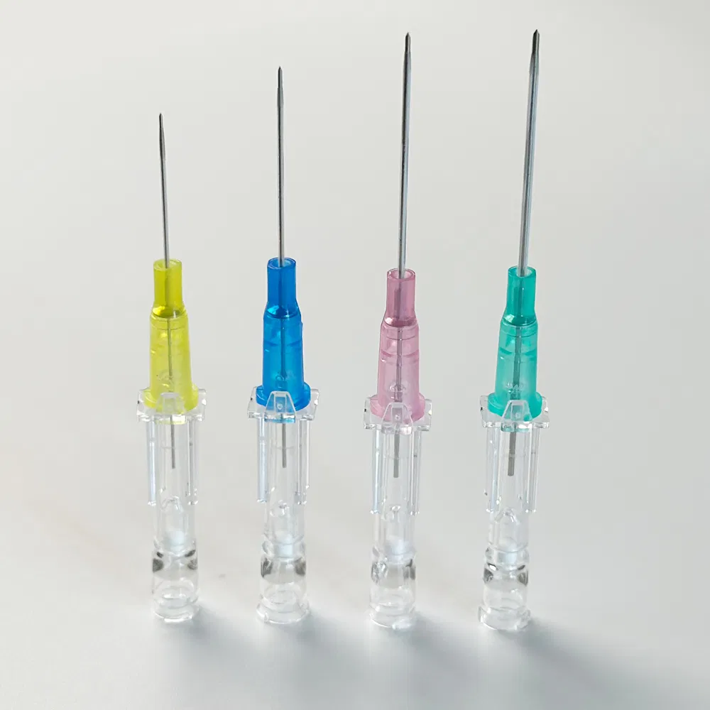 Comfortable Injection IV Catheter for Therapy Use 14G-26g Diameter