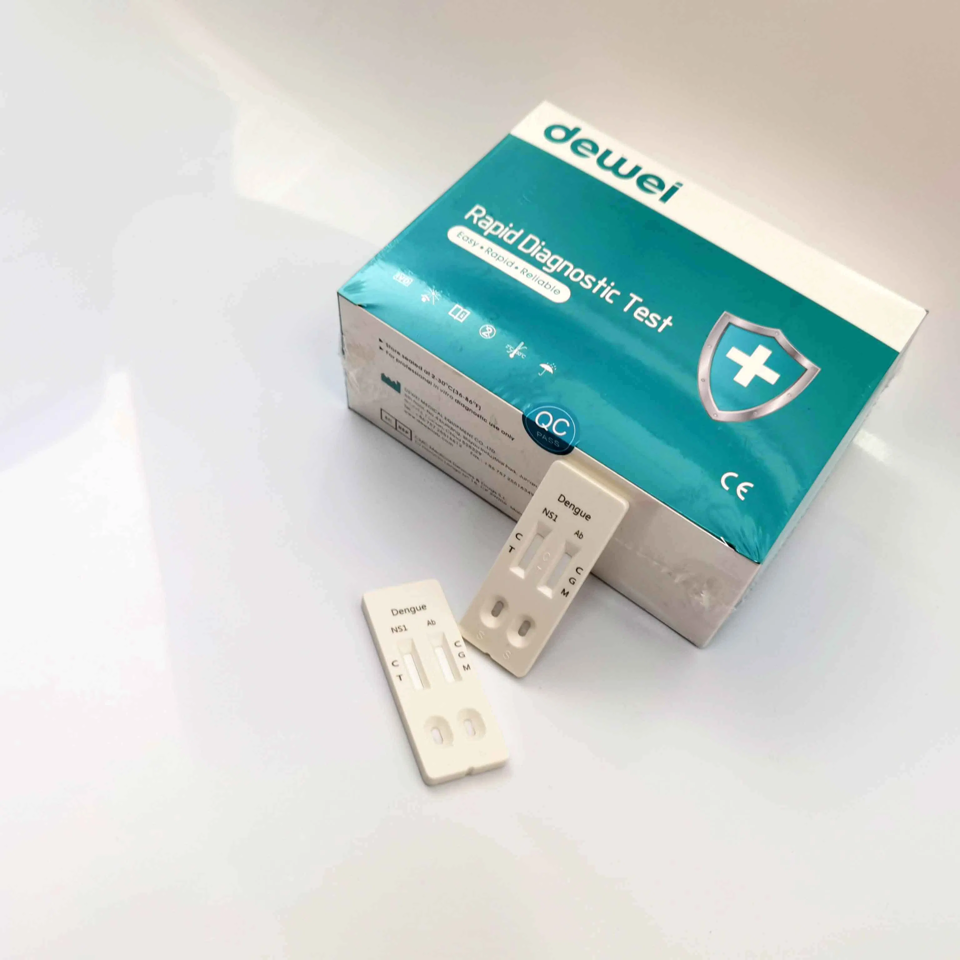 Dengue Rapid Test Diagnostic Kit of Ns1 Antigen or Igg/Igm Antibody Combo
