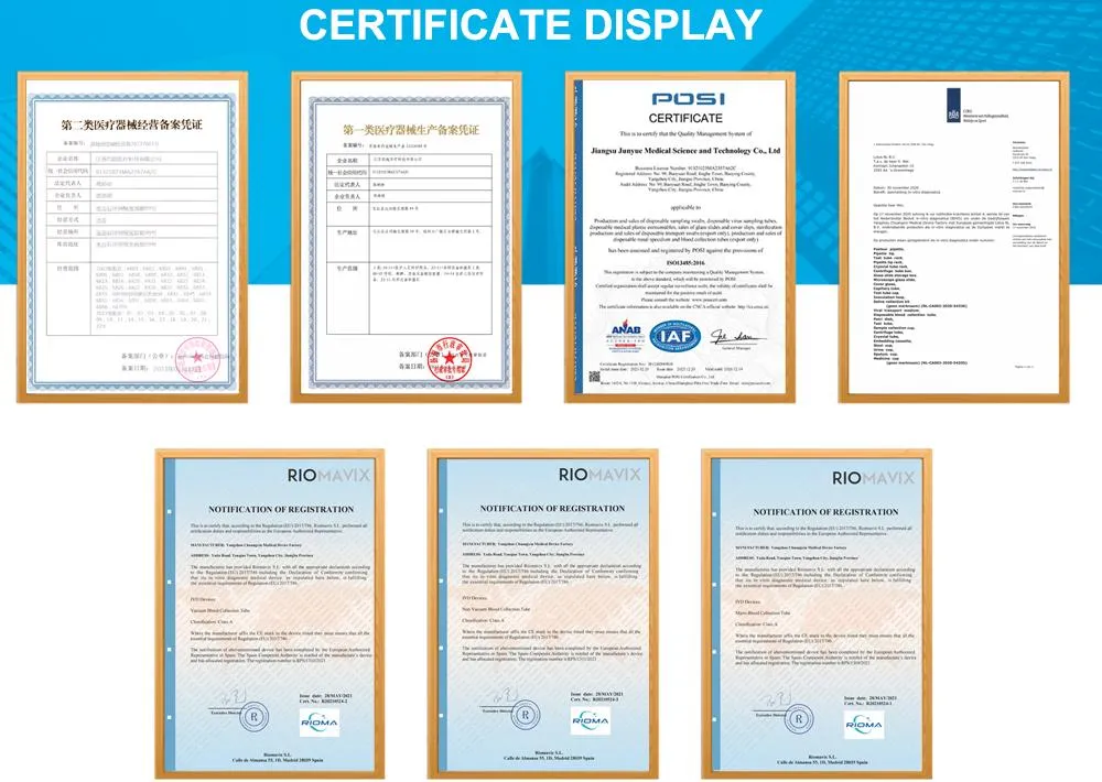 Quality Certifications