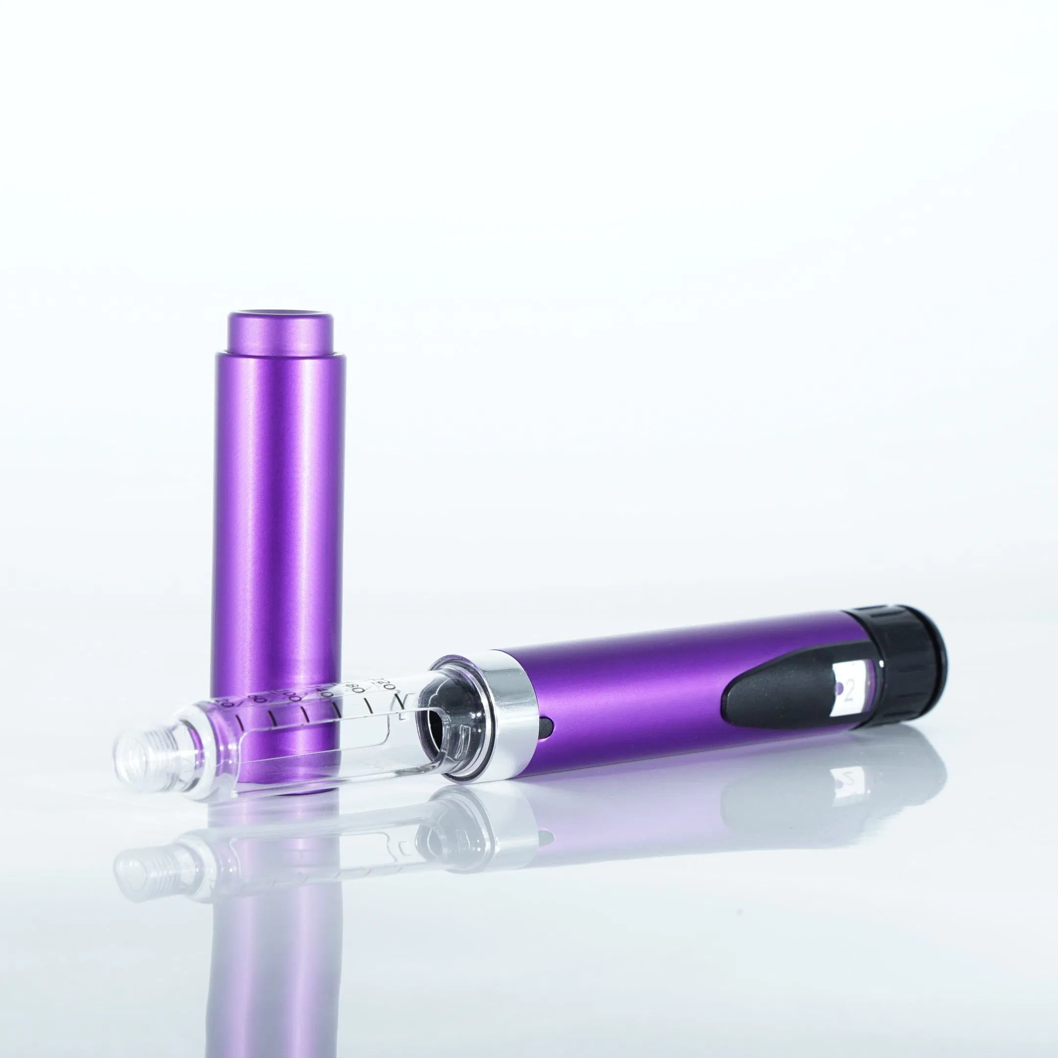 Premium Metal 60u V2 Reusable Insulin Pen Tailored OEM Design Options