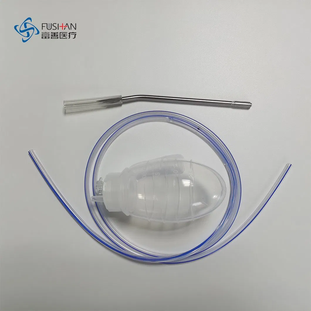 China Wholesale Fushan Medical Disposable Silicone Closed Wound Drainage System Kit Many Combination CE ISO Certificated