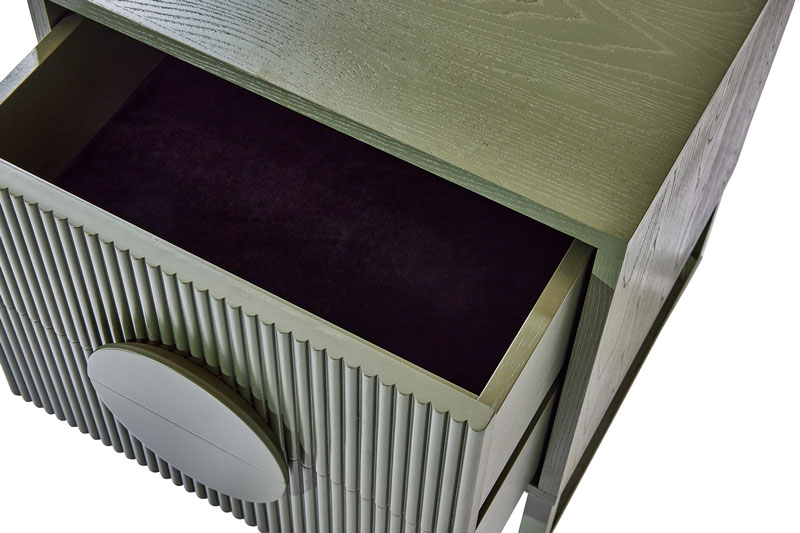 Maximus Bedside Table Front View