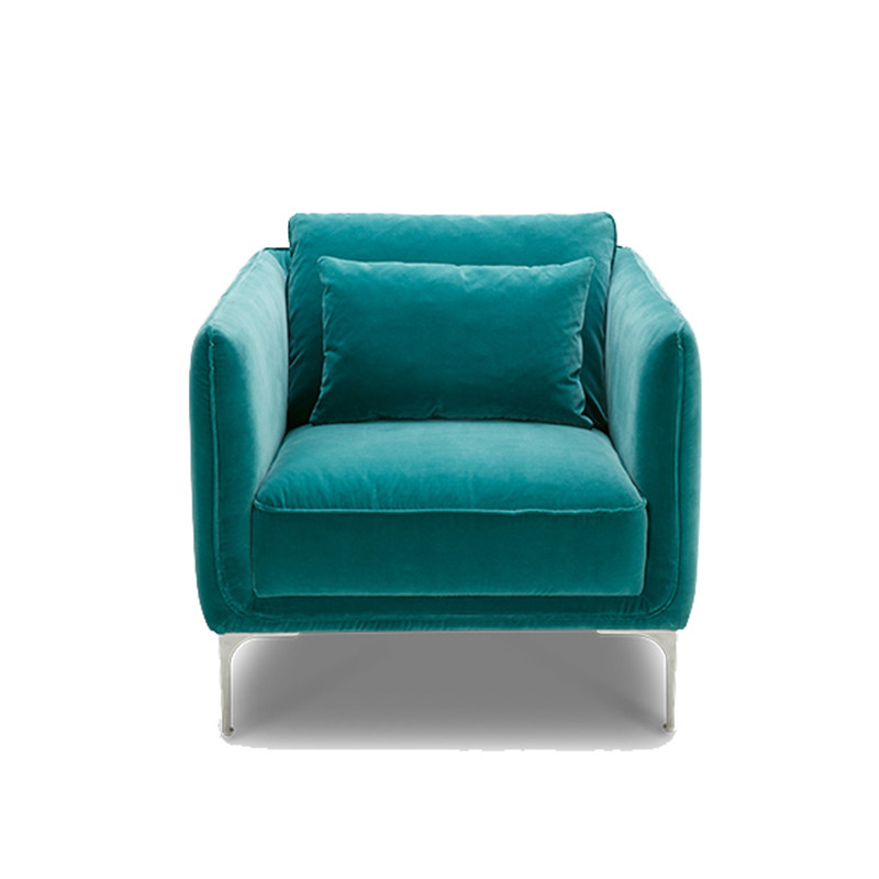 Custom Simple and luxurious retro velvet Andrea Sofa Manufacturers, Factory