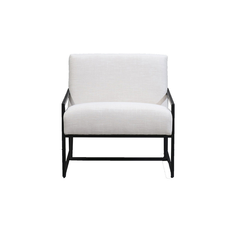 China Modern Simple Versatile Comfortable Lazy Iron Frame Box Occasional Armchair Factory, Service