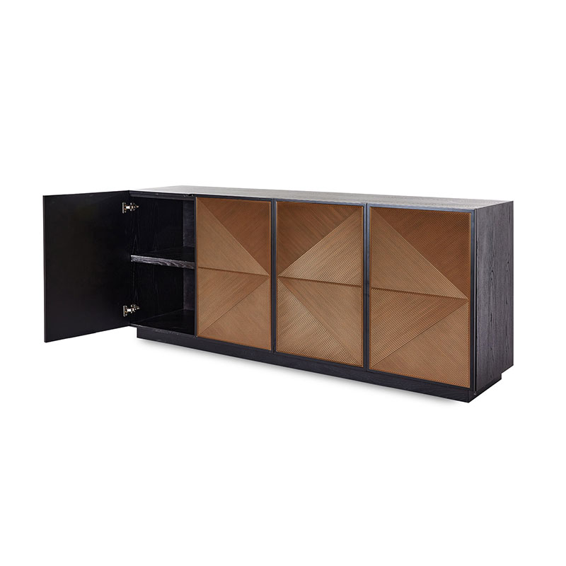 CE Certification Modern Elegant Retro Luxurious Versatile Bordeaux Buffet Manufacturers, Exporters