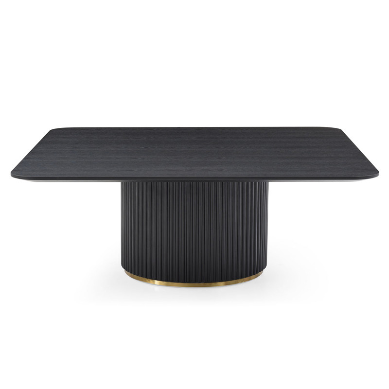 Discount Modern Simple Exquisite Luxurious Black Oak Lantine Coffee Table Companies, Service