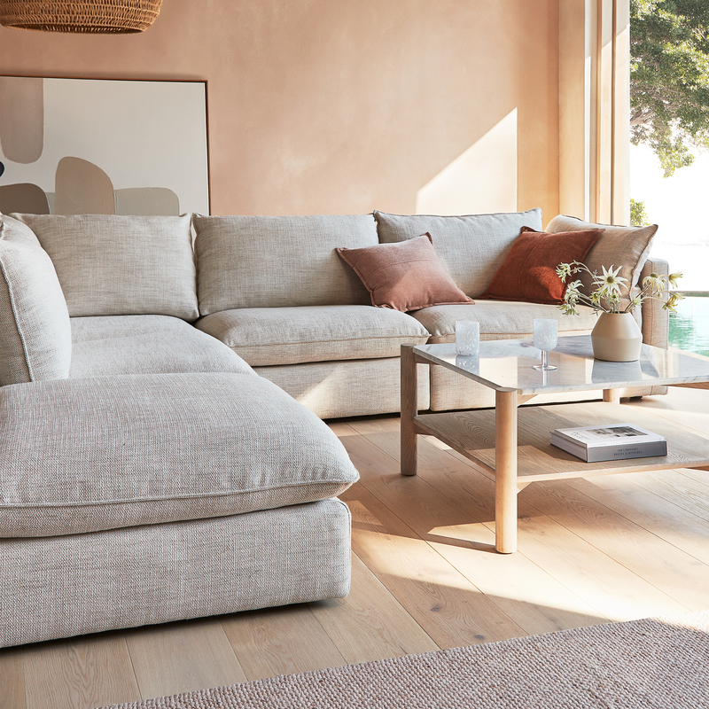 Sorrento Fabric Sofa View 6
