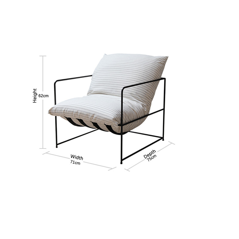 Buy Modern Simple Versatile Lazy Bandage Jimmy Occasional Armchair Exporter, Product