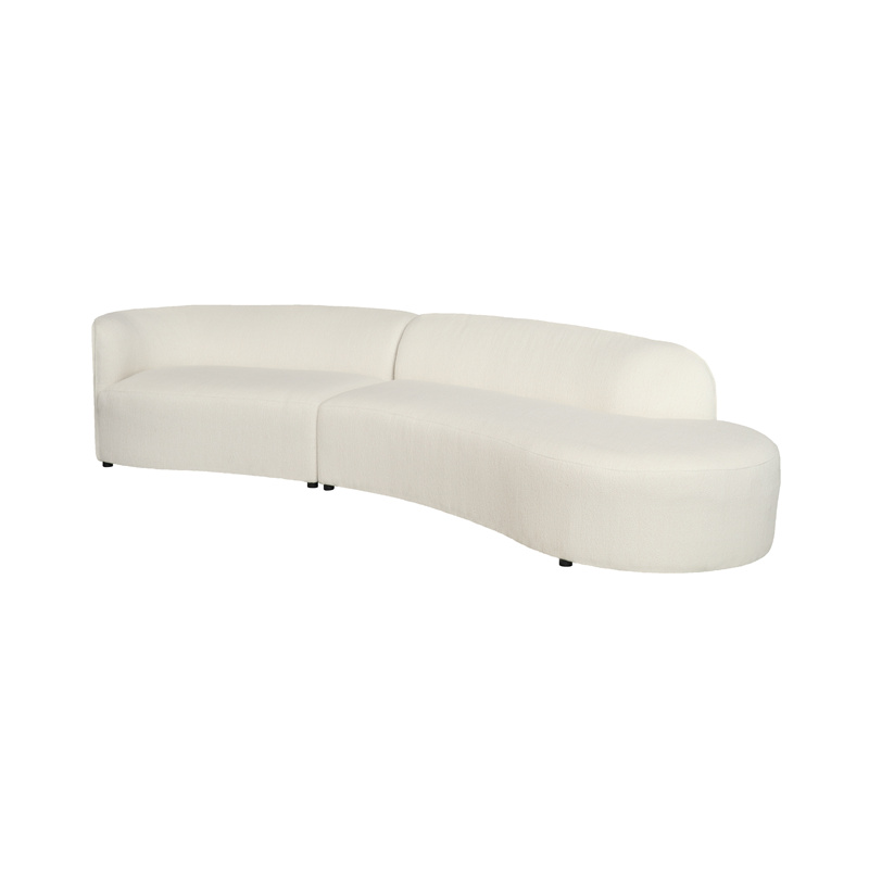 Custom Modern Light Luxury Elegant Versatile Comfortable Fashionable Crescent Sofa Factories, Exporters