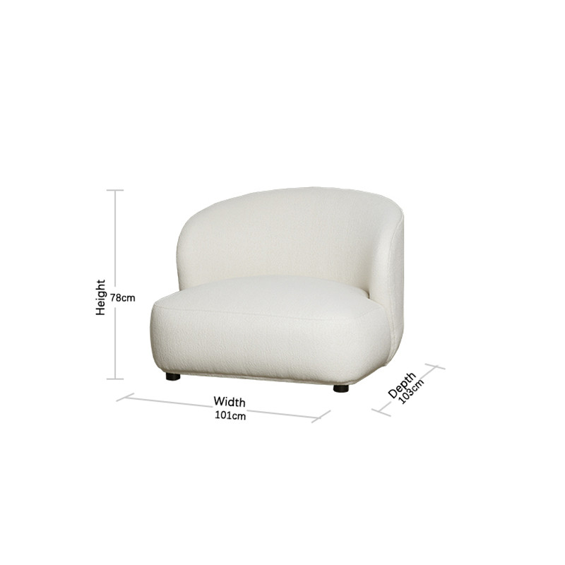China Modern Simple Versatile Elegant Tubby Fabric Occasional Chair Factories, Service